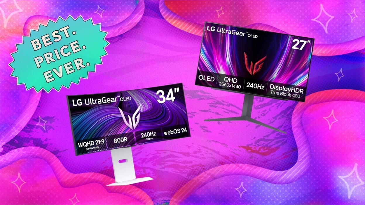 LG Gaming Monitors Heavily Discounted in Amazon's Spring Sale — Save Over $250 on a Curved 4K Monitor