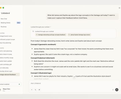 Littlebird Secures $11M for Its AI-Powered 'Recall' Tool That Analyzes Your Computer Screen