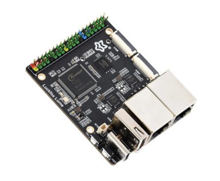 Luckfox Lume – Compact Allwinner T153 SBC with Dual GbE, PoE, GPIO Header, and MIPI Interfaces for Industrial HMI Applications