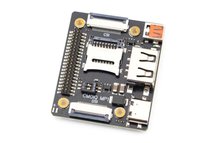 Makerfabs CM0IQ: An Ultra-Compact Raspberry Pi CM0 Lite Board (42x36mm) - CNX Software