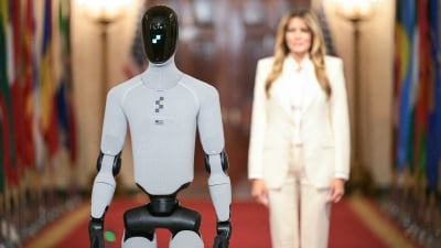 Melania Trump Introduces Humanoid Robots to the White House