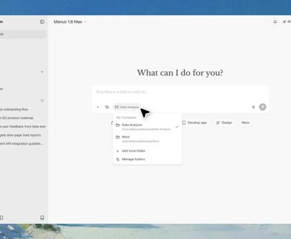 Meta's Manus Debuts 'My Computer' to Revolutionize Your Mac into an AI Companion