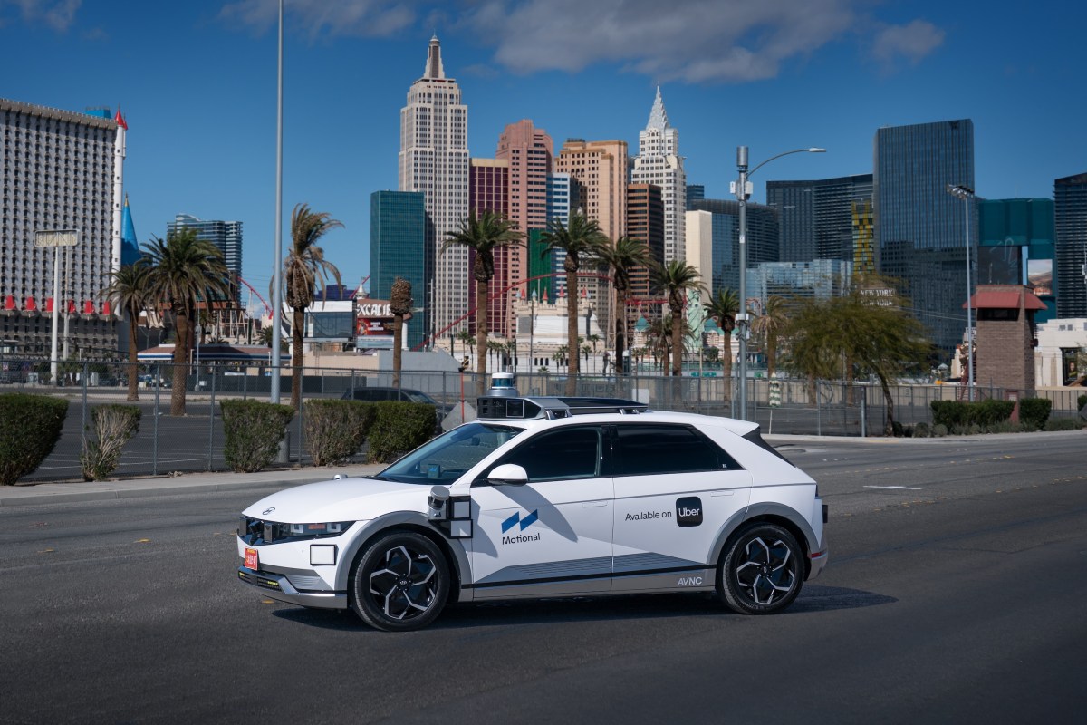 Motional Robotaxis Launch on Uber App in Vegas Two Years After Major Reset