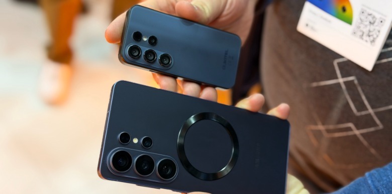 Galaxy S27 Ultra and a not-Galaxy mini phone