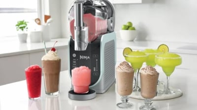 No ice, no problem — turn anything into a frozen drink with the Ninja Slushi, now $150 off