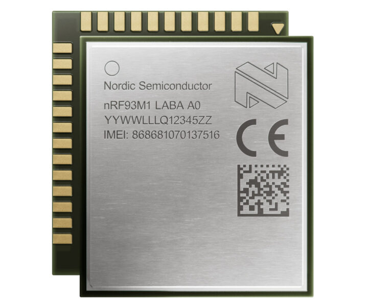 Nordic Semi nRF93M1 LTE Cat 1bis module