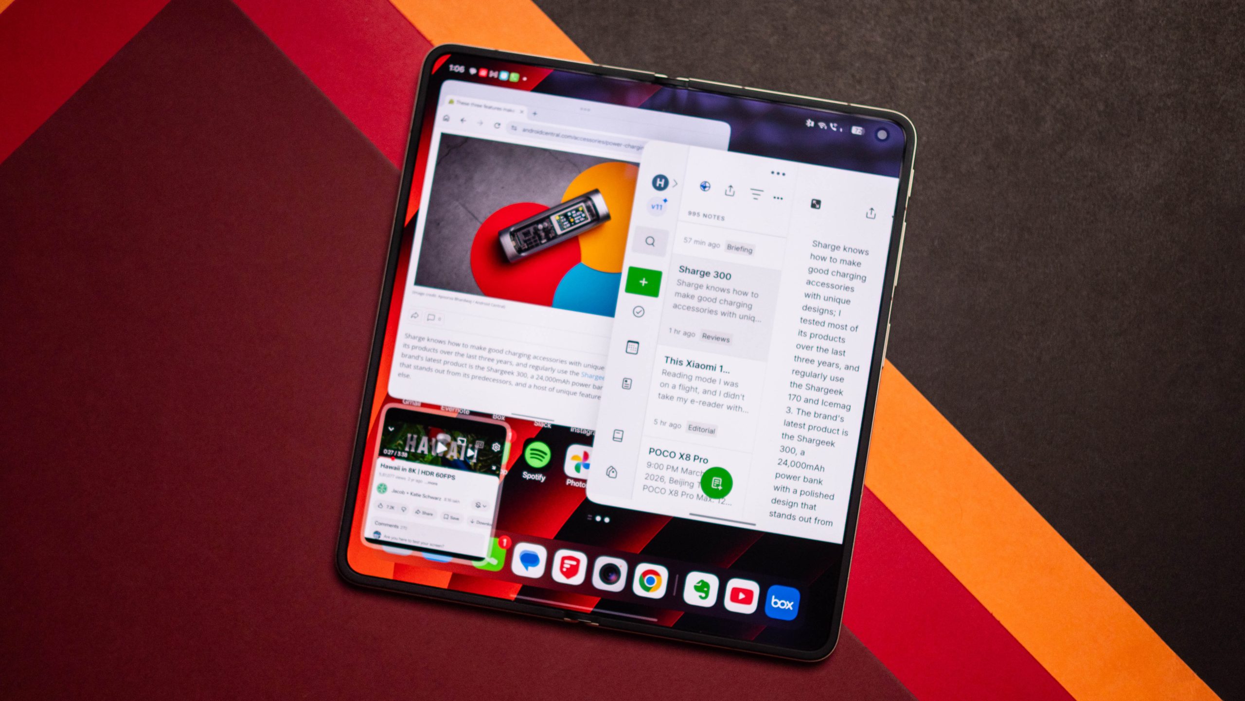 OPPO's Find N6 Foldable Unveils Cutting-Edge Multitasking Capability That Google Needs to Embrace
