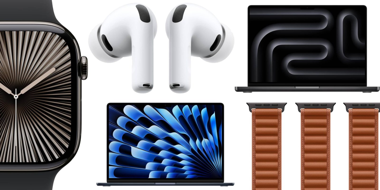 Present Promotions: $300 Discount on 24GB MacBook Air, M5 MacBook Pro Available for $1,400, $300 Savings on Titanium Apple Watch, and Additional Offers