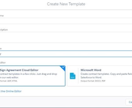 Salesforce Field Mapping with DocuSign Template