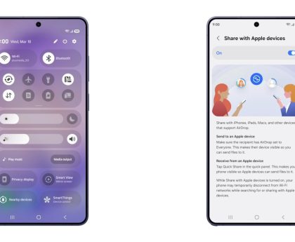 Samsung Launches AirDrop Capability through Quick Share on Galaxy S26, Extending to More Devices