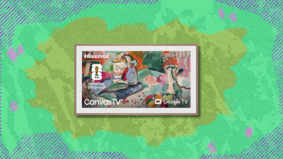 Save $300 on the 85-inch Hisense CanvasTV before the Amazon Spring Sale