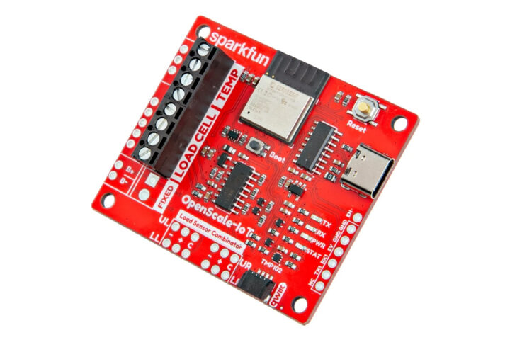 SparkFun OpenScale IoT – An ESP32 Board with HX711 ADC for Smart Scales with WiFi and Bluetooth Connectivity