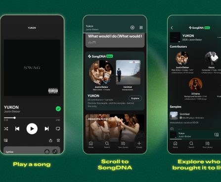 Spotify Introduces SongDNA to Map Connections Between Your Favorite Songs