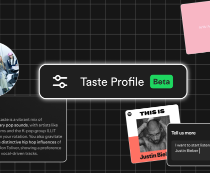Spotify Tests Allowing Users to Customize Their Taste Profile Directly