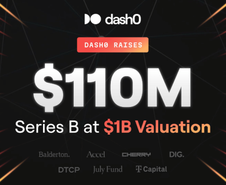 Startup Dash0 Achieves Unicorn Status with $110M Series B