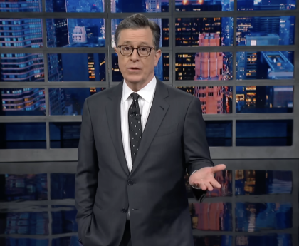 Stephen Colbert Responds to Energy Secretary's Deleted Tweet