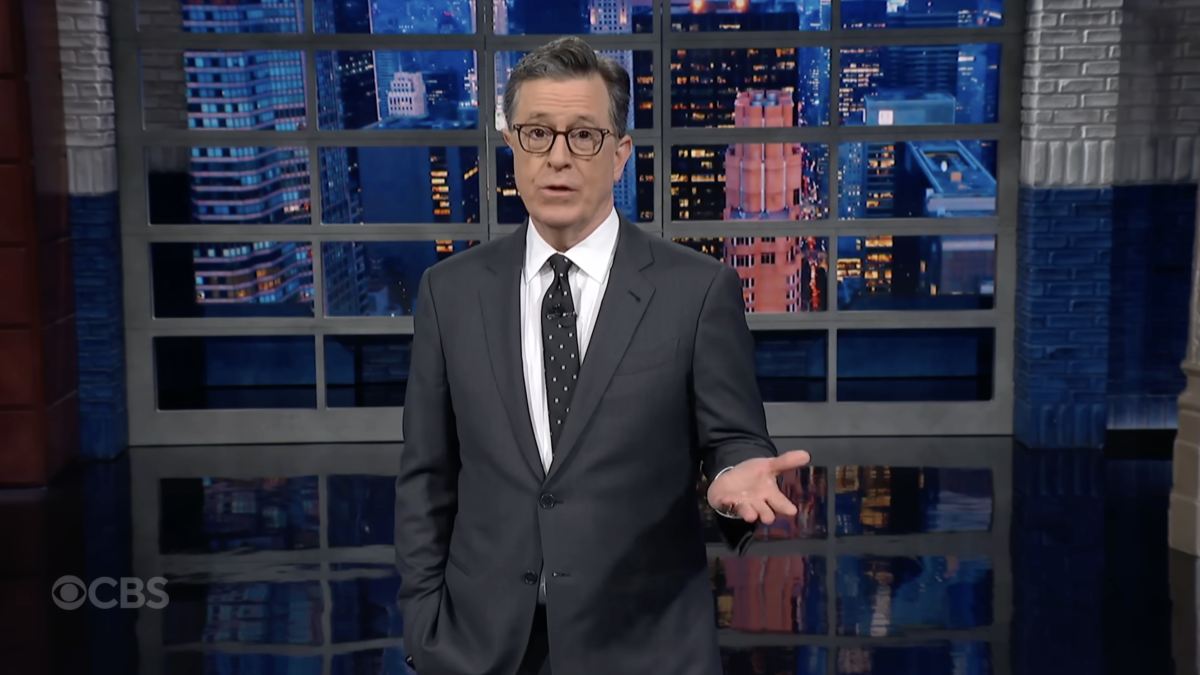 Stephen Colbert Responds to Energy Secretary's Deleted Tweet