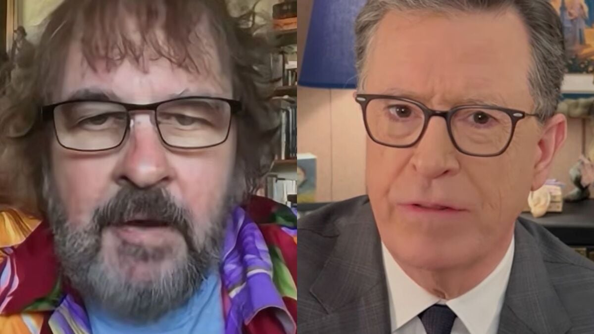 Stephen Colbert Reveals Co-Writing a New LOTR Movie in Video Call with Peter Jackson