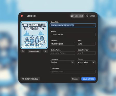 Streamlining Audio File Transformation to M4B Audiobooks on macOS using AudioBo
