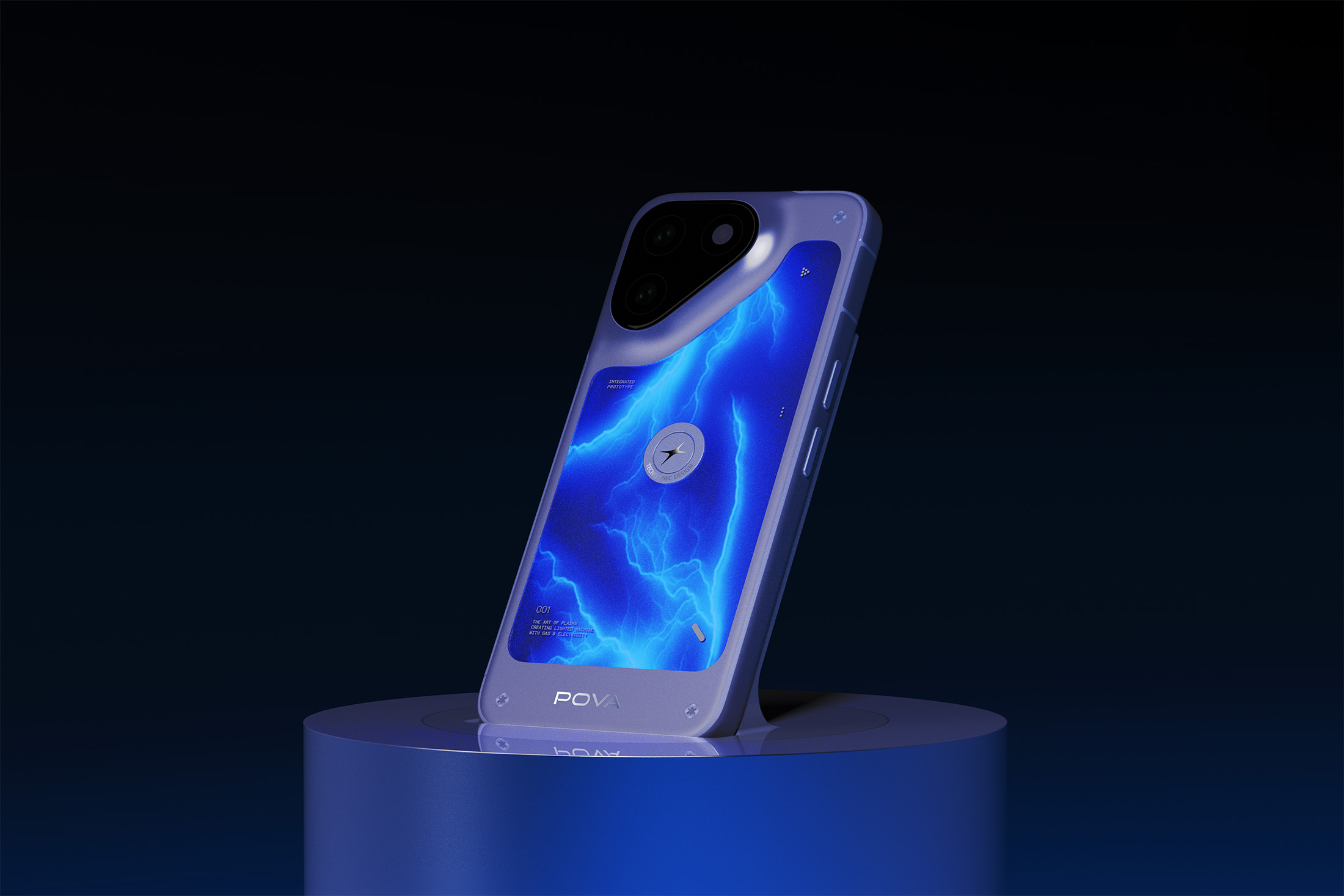 Tecno's Latest Concept Phone is Illuminated by Neon