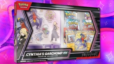 The Pokémon TCG Cynthia's Garchomp ex Premium Collection is below market price at Amazon — now only $55 in the Spring Sale