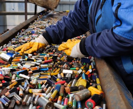 The Procedure and Results of Battery Recycling