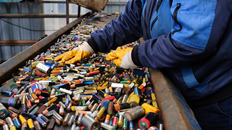 The Procedure and Results of Battery Recycling