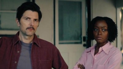 The Saviors Review: Adam Scott and Danielle Deadwyler Explore Suburban Paranoia in a Witty Thriller