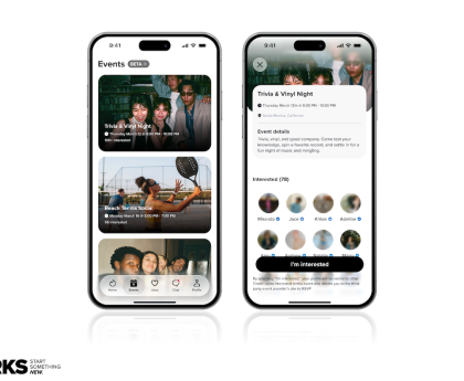 Tinder Entices Users to Return to Online Dating with In-Person Events and Virtual Speed Dating