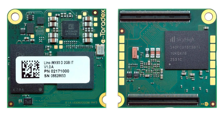 Toradex OSM and Lino SoMs: 30×30mm NXP i.MX 93/i.MX 91 Modules with Solder-Down or B2B Connector Designs - CNX Software