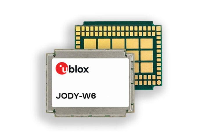 u-blox JODY-W6: Tri-Band Wi-Fi 6E and Bluetooth 5.4 LE Audio Modules with NXP IW623/AW693