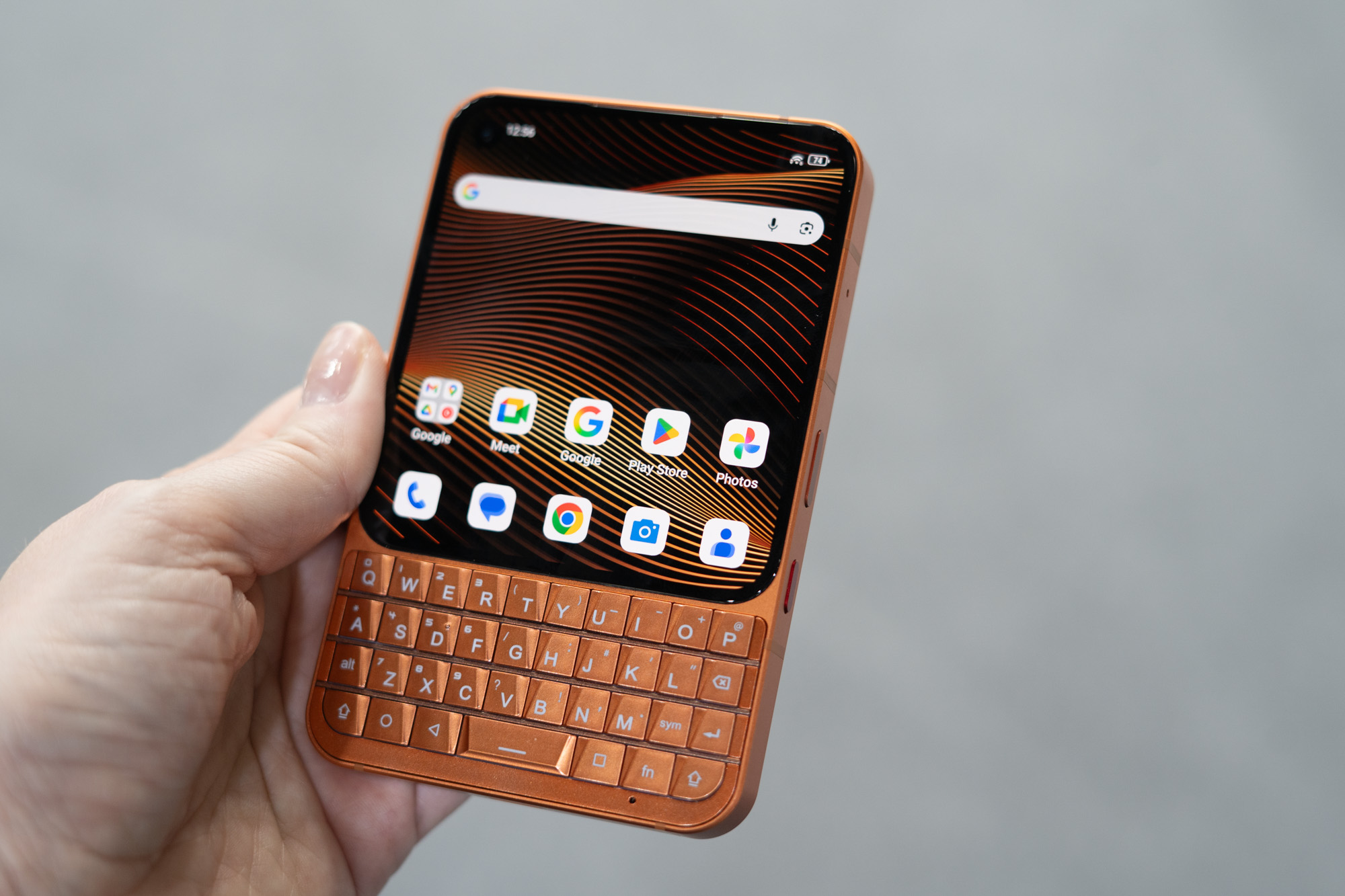 Unihertz's New QWERTY Phone Resembles a BlackBerry Even More