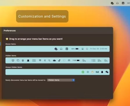 "Updated Bartender for Mac Improves Menu Bar Features"