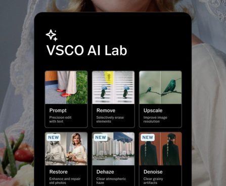VSCO Improves AI Lab Editing Features with the Launch of Five New Photo Filters