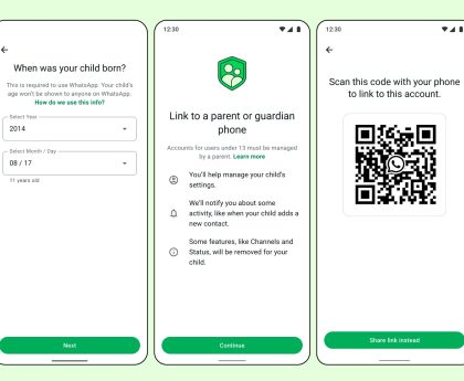 WhatsApp Introduces Parent-Linked Accounts for Pre-Teens