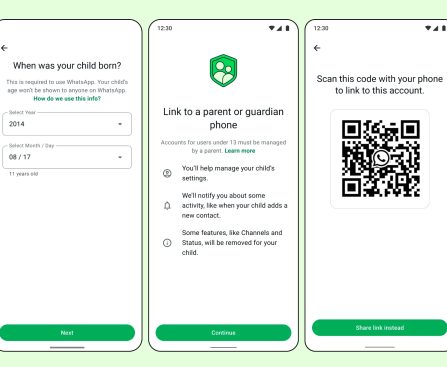 WhatsApp Introduces Parent-Linked Accounts for Pre-Teens