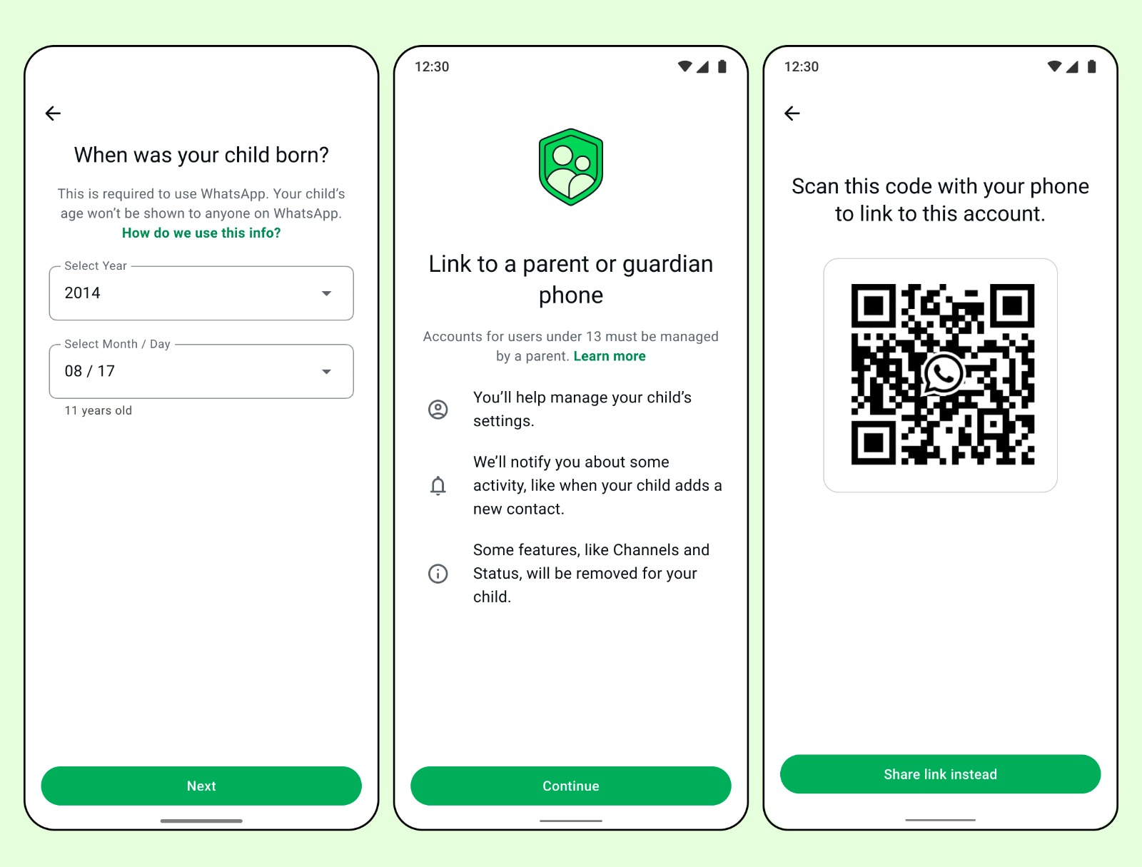 WhatsApp Introduces Parent-Linked Accounts for Pre-Teens