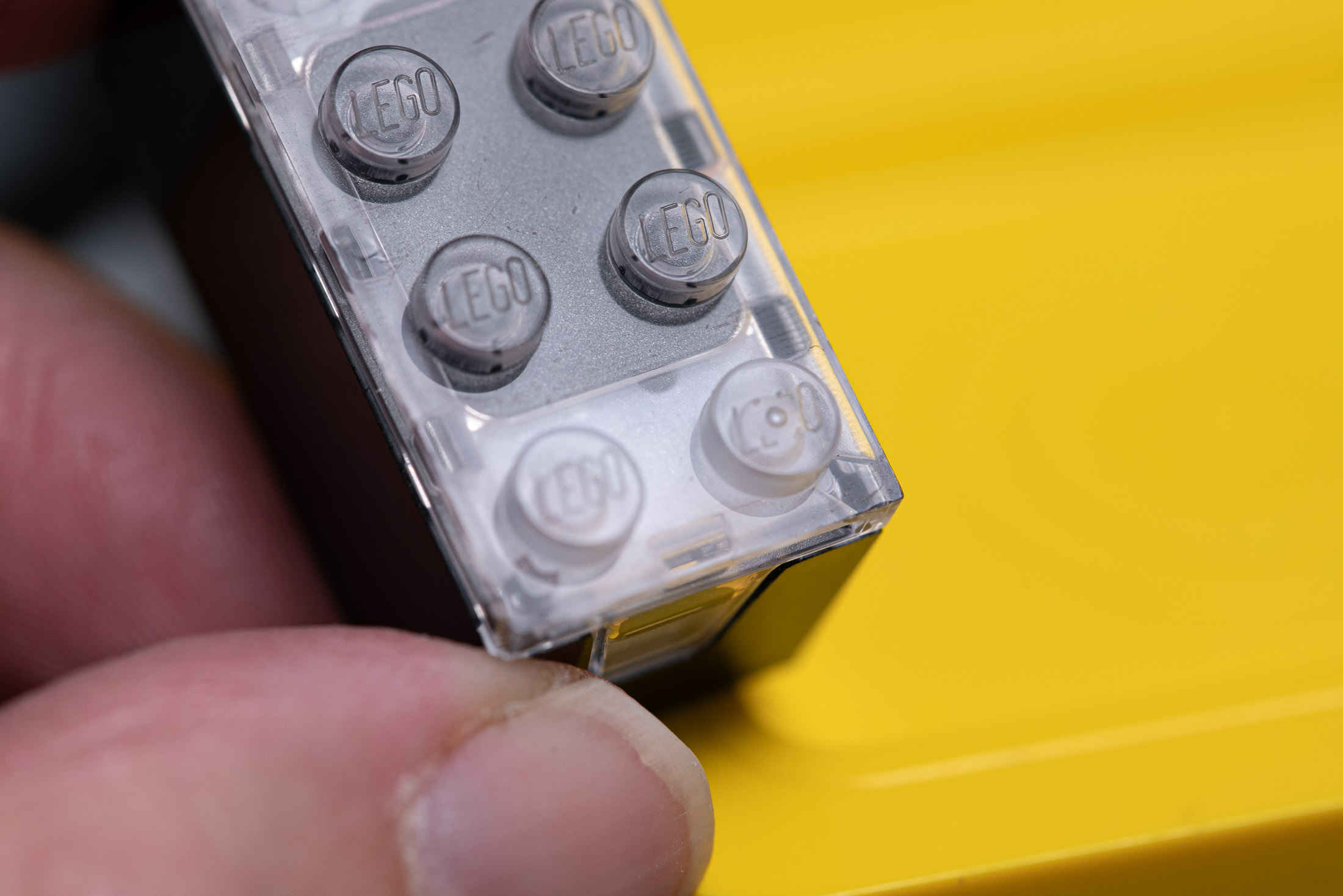 You can't replace the battery in Lego's Smart Bricks — and many of its sensors aren't available yet