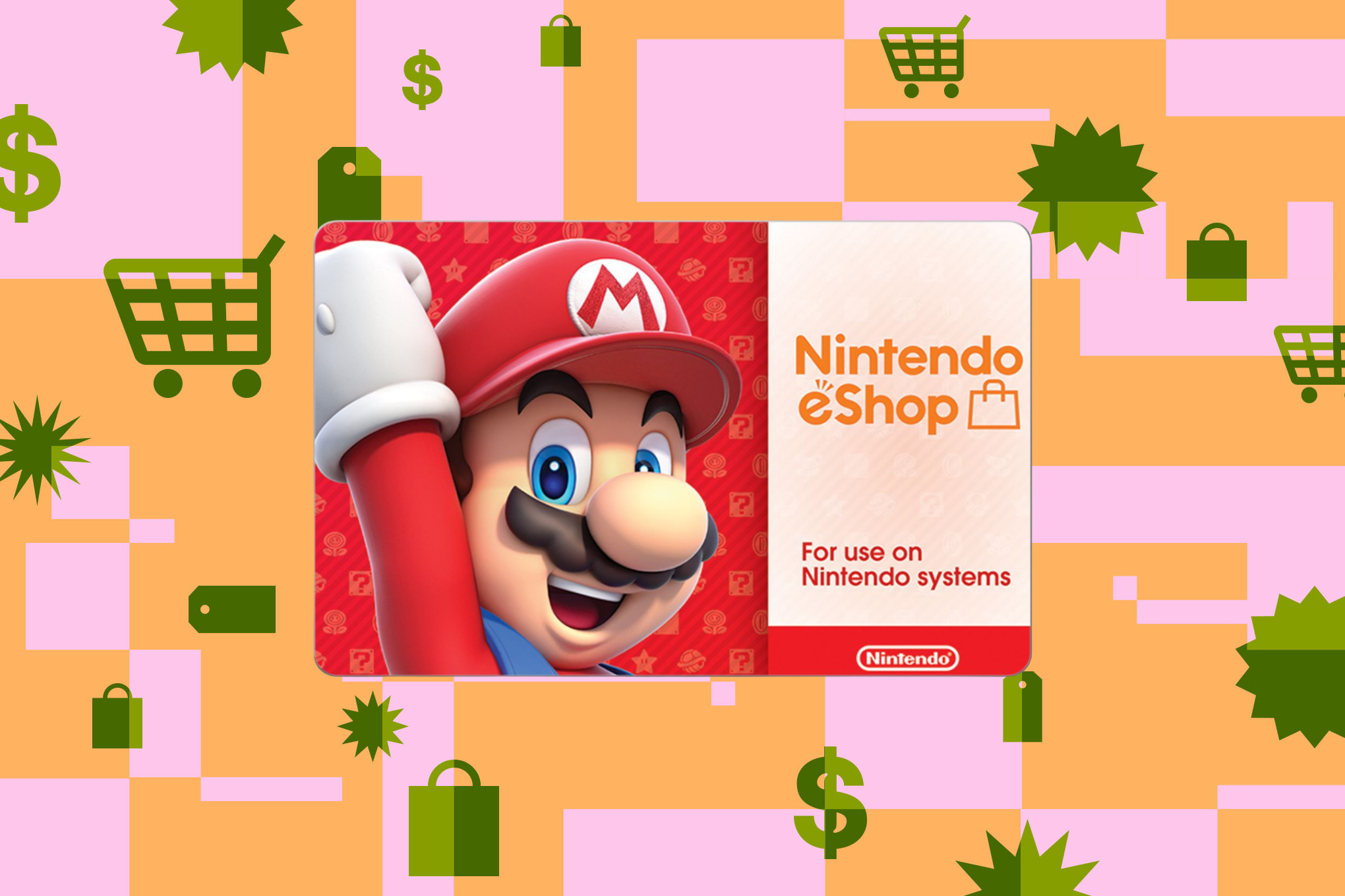$100 Nintendo Gift Cards Discounted $20 at Newegg Today