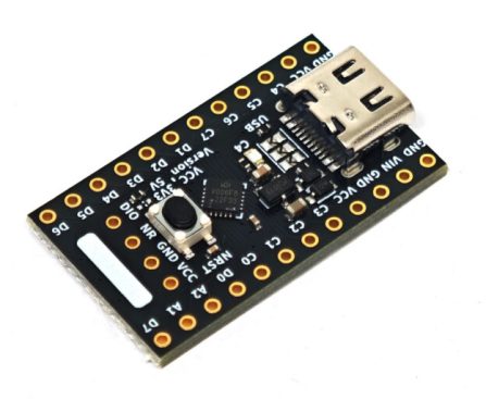 $2 WeAct CH32V006F8U6 Mini Core Board with CH32V006 RISC-V MCU, Supports 3.3V/5V I/O Voltage
