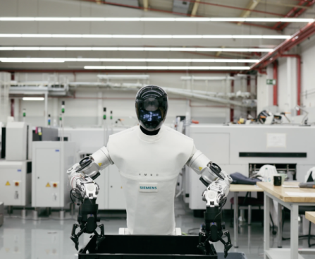 A Humanoid Robot Completes Eight-Hour Shift at Siemens' Erlangen Plant