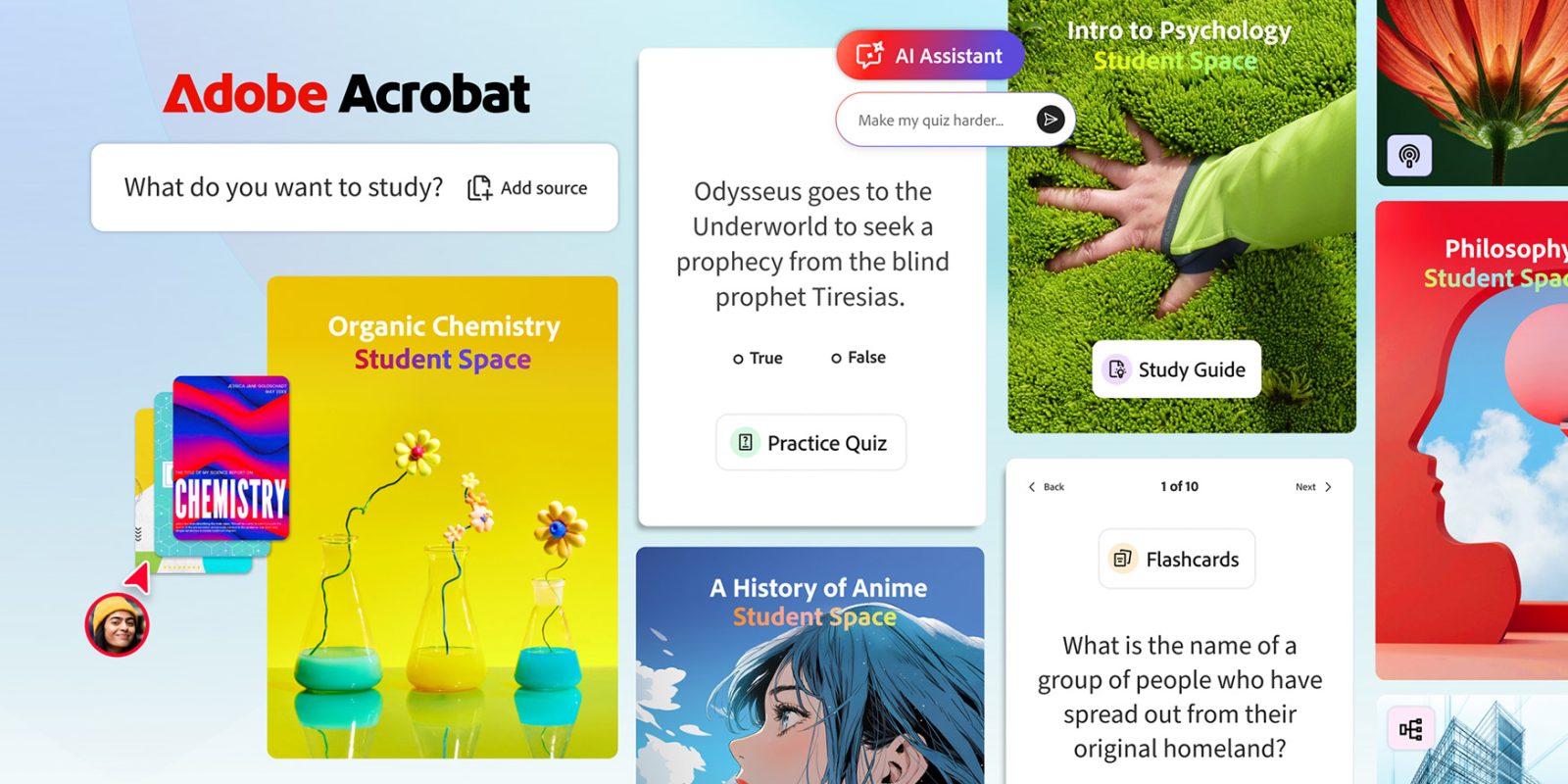 Adobe Unveils Acrobat Student Spaces to Rival NotebookLM