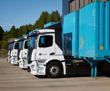 Amazon Selects Sweden's Einride for Electric Big Rigs