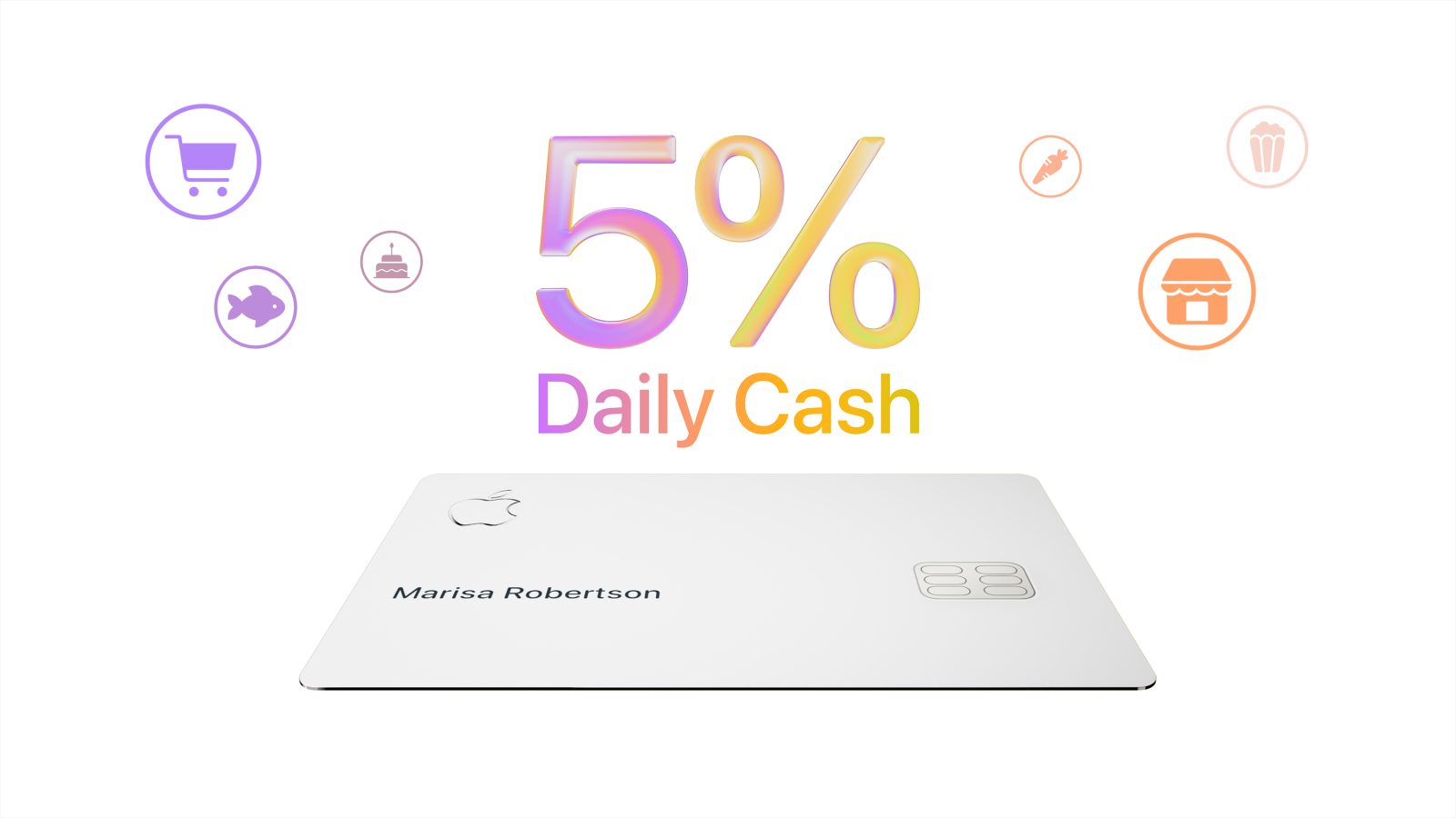 Apple Card Presents Exclusive Limited-Time Sign-Up Bonus of 5% Cash Back on Grocery Buys
