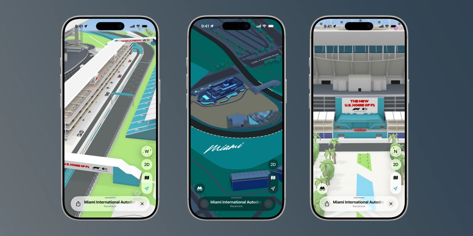 Apple Maps Unveils In-Depth F1 Experience for Miami Grand Prix