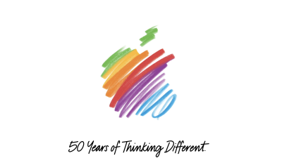 Apple Marks 50th Anniversary with Homepage Animation