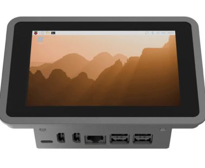 Argon Industria HMI 5C: Industrial Aluminum Enclosure for 5-Inch Raspberry Pi Touch Display 2 - CNX Software