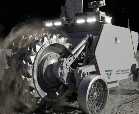 Astroport and Vermeer Plan to Deliver Heavy Construction Equipment to the Moon