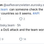 Bluesky Attributes Ongoing App Outages to DDoS Attack
