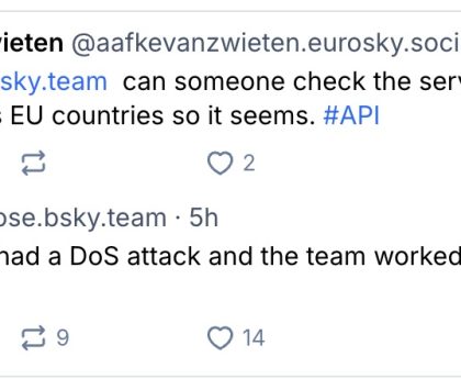Bluesky Attributes Ongoing App Outages to DDoS Attack